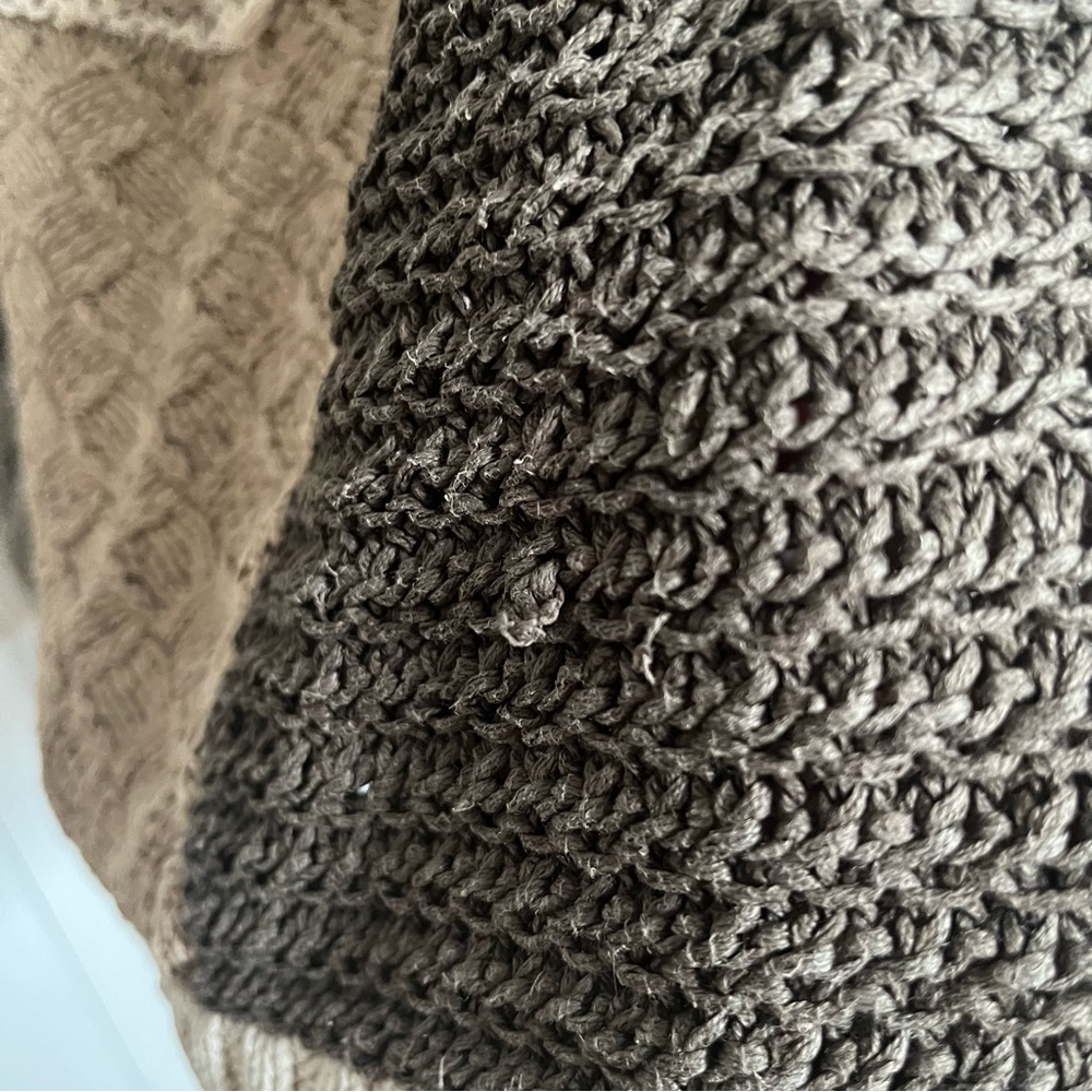 Vintage Patchwork Turtleneck Sweater - image 3